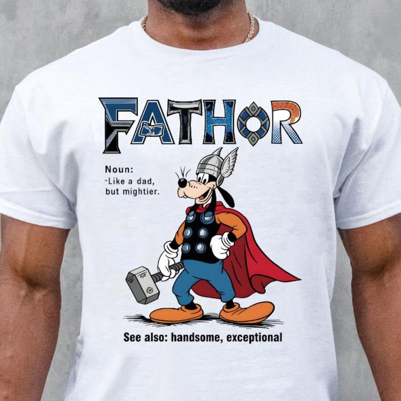 Fathor Tshirt Sweatshirt, Father's Day Shirt, Mouse Dad Shirt, Gift For Dad Shirt , Dad Shirt Svg, Family Vacation Shirt