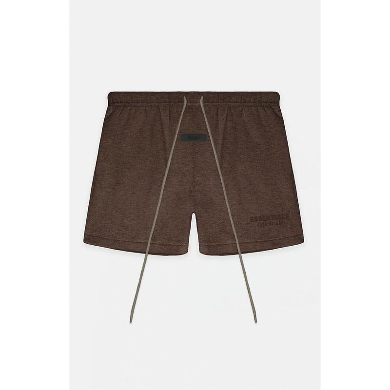 Fear of God Essentials Men's Heather Wood Sweat Shorts