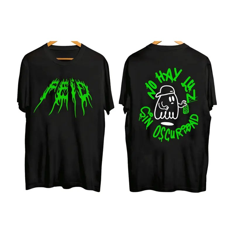 Feeid Ferxxo T-Shirt, Feeid Mor No Le Temas A La Oscuridad Shirt, Colombian Singer Merch