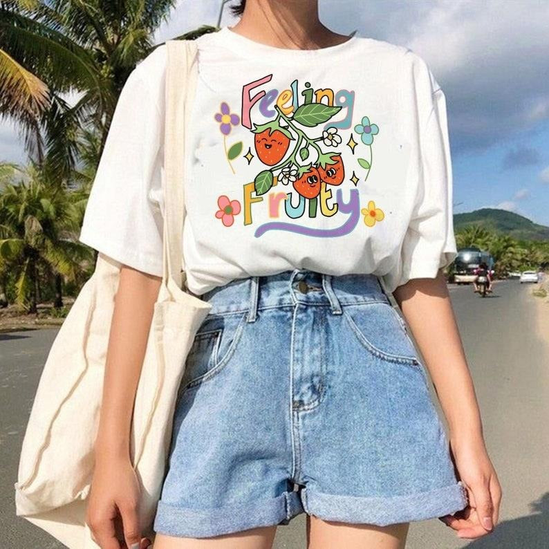 Feeling Fruity Tshirt, LGBQT Shirt, Pride Month T-Shirt, LGBT Tee, Rainbow Shirt, Retro Frog Shirt, Gay Pride Trendy Tshirt, UNISEX T-shirt, sweater and Hoodie