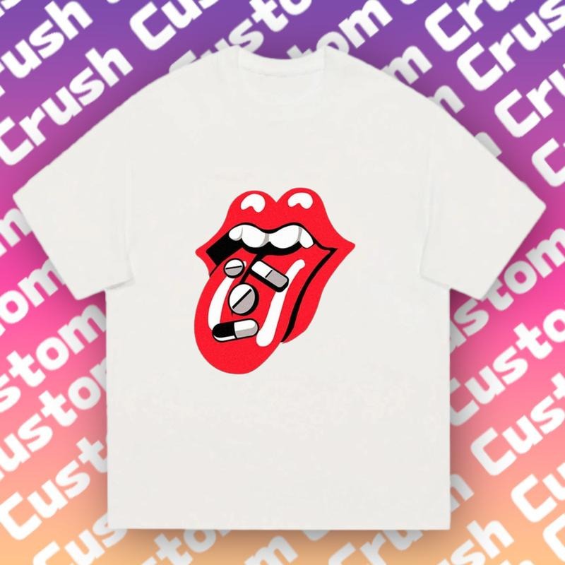 Flame Red Tongue Graphic Tee | Air-Flow Cotton | Concert Prep & Date Night Must-Have! (Limited Edition) Hoodie,...