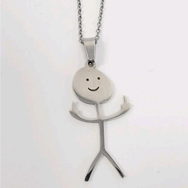 Flippin The Bird Necklace
