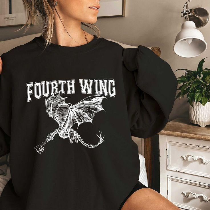 Fourth Wing Empyrean Series Sweatshirt, Rebecca Yarros Inspired Design