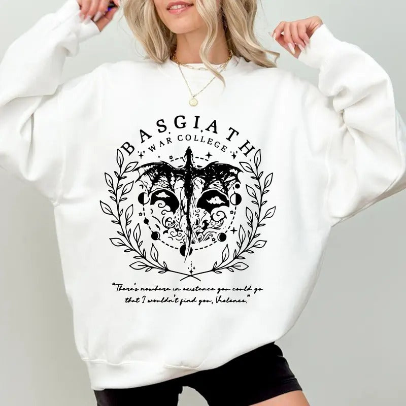 Fourth Wing Shirt, Basgiath War College Shirt, Fourth Wing, Dragon Rider Shirt, Bookish Shirt, Basgiath War College Gift