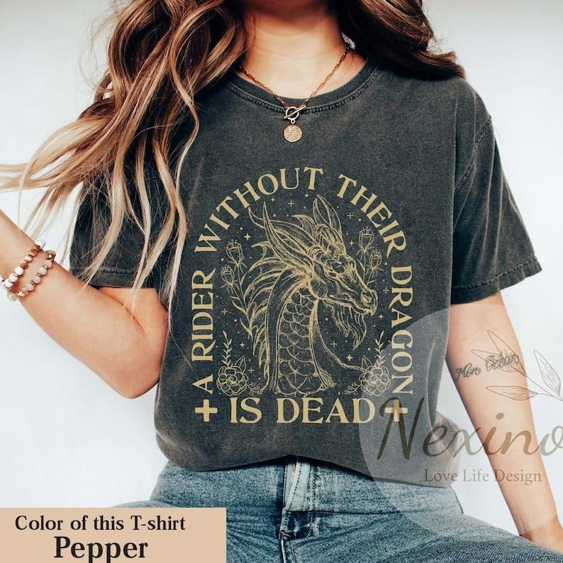 Fourth Wing T-Shirts Shirt, Dragon Rider, Violet Sorrengail, Rebecca Yarros T-Shirt, Xaden Riorson, Romantasy...