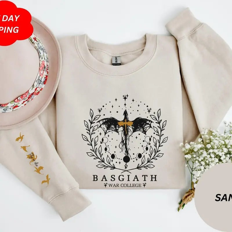 Fourth Wing shirt, Basgiath War College, Dragon Rider, Violet Sorrengail, Xaden Riorson, Riders Quadrant, Fantasy reader, Bookish Shirt Fabric Man