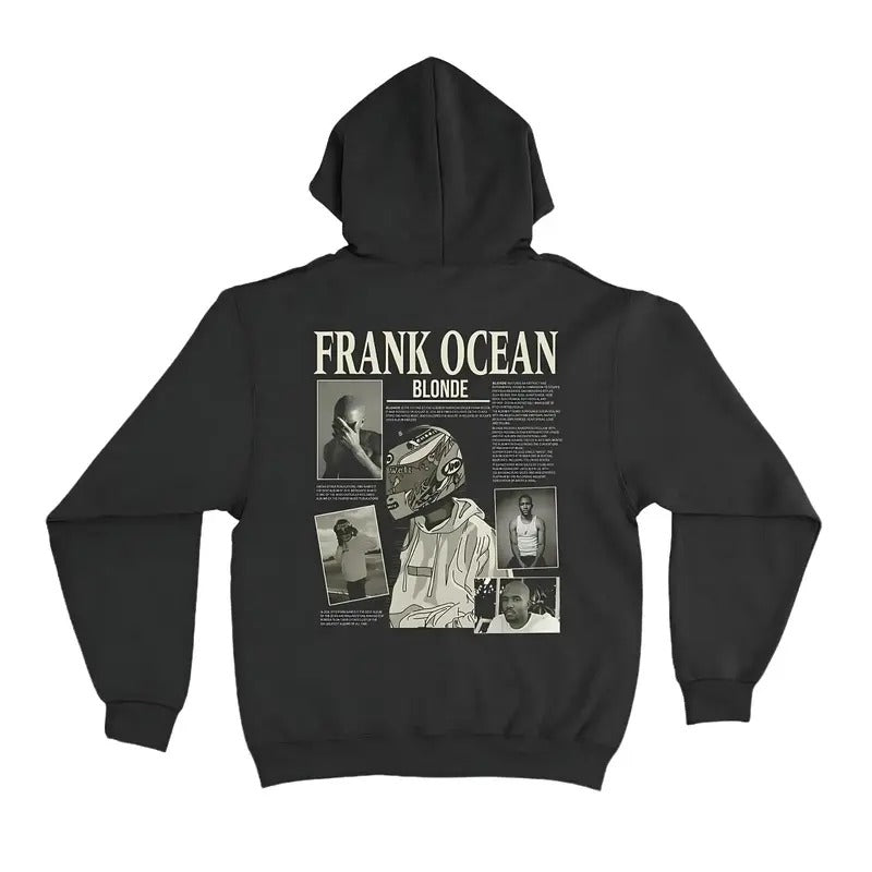 Frank Ocean Blonde Hoodie|T-shirt|Sweatshirt, Blonde Hoodie, Gift For Fans, Comfort Menswear Tops Classic Sweatshirt