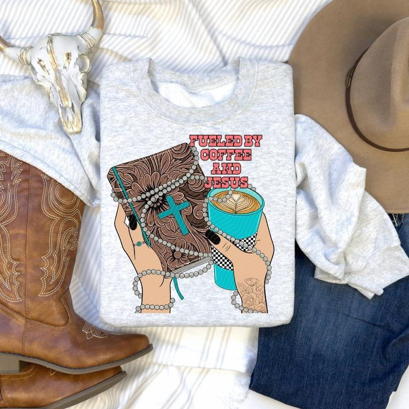 Fueled by Coffee DTF Transfers - THIS IS NOT A SHIRT