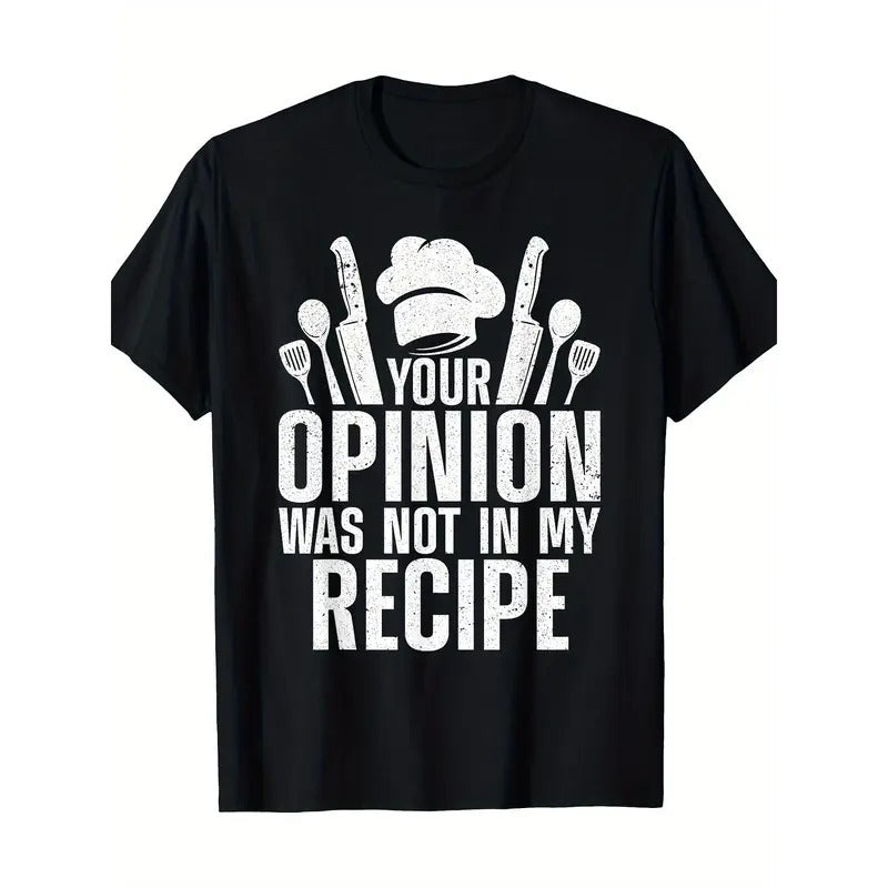 Fun chef designed for men and Women Cooking lovers Cooking Chef T-shirt Made in USA