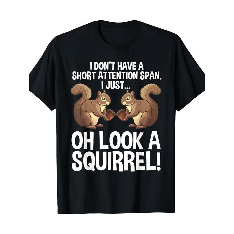 Funny Squirrel Design for Male Female Squirrel Pet Lovers T-shirt-220G Popular T-shirts made in usa Hoodie, Sweatshirt