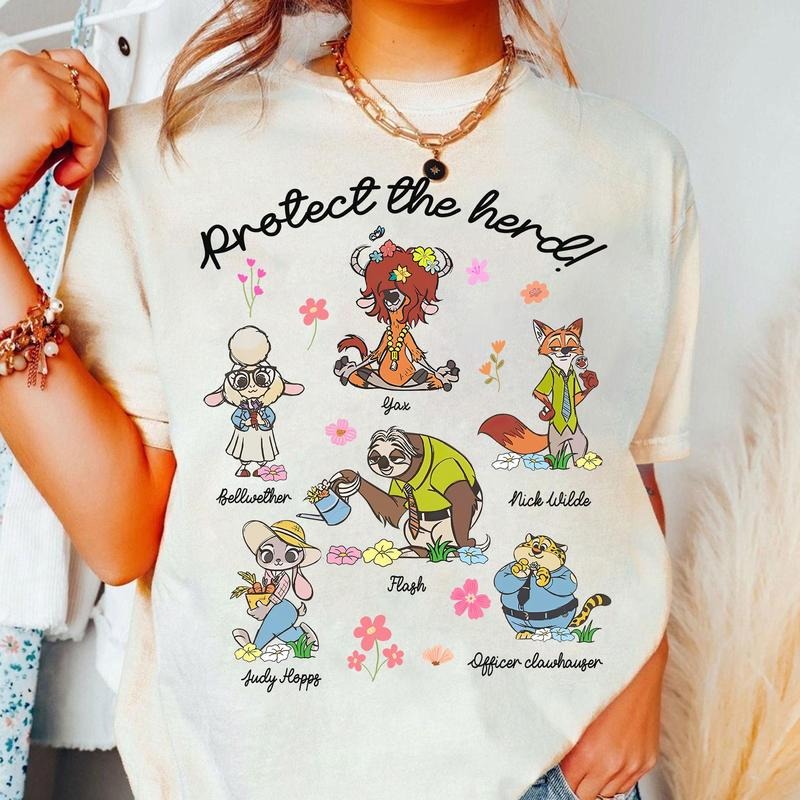 Funny Cartoon Characters Shirt, DN Family Matching Shirt, W.D.W Trip Shirt Trending Funny Quote Shirt