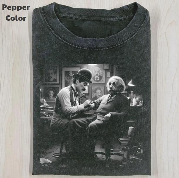 Funny Character Vintage Graphic Tee, The Tramp Tattoo Albert T-Shirt, Unisex Meme Cringe Funny Shirt, Menswear Womenswear Streetwear Cotton Comfort