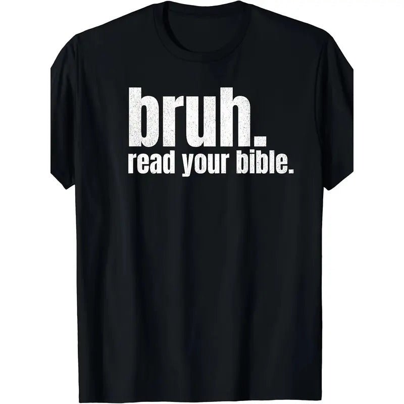 Funny Christian Church T-Shirt - Modern Graphic Tee for Men and Women - Relaxed Fit, Soft Fabric, Bible-Themed Humor, Perfect for Church Events and Casual Wear Made in USA
