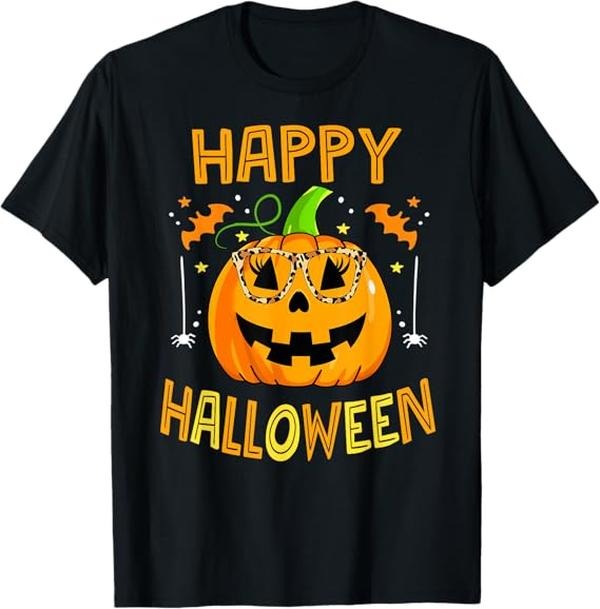 Funny Halloween Shirts For Men, Trick Or Treat Halloween Funny Pumpkin Happy Halloween 2024 T-Shirt Menswear - Available from size S to 5XL