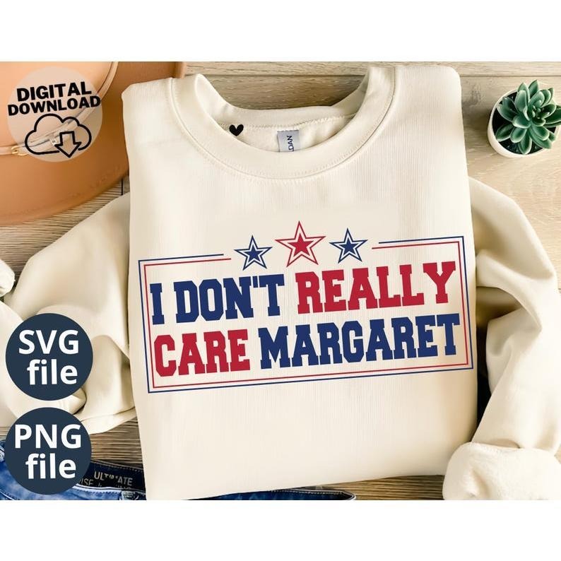Funny I Don't Really Care Margaret Shirt , Vintage I Don't Really Care Margaret Shirt , Funny Minimalist JD Vance Shirt...