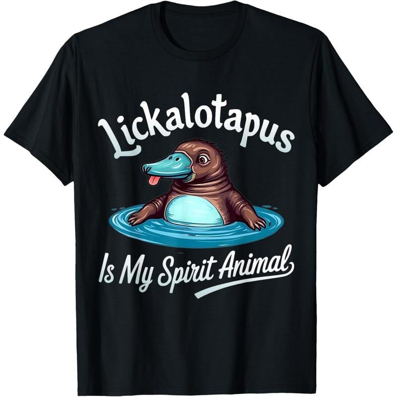 Funny Lickalotopus Is My Spirit Animal Shirt Funny Humor T-Shirt made in usa Hoodie, Sweatshirt | WearSparks.com