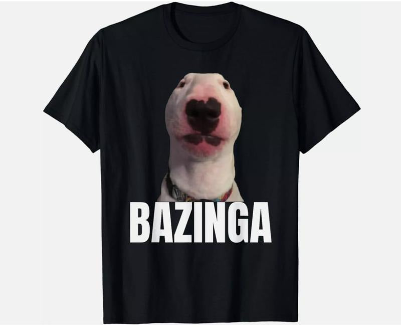 Funny Meme Dog GenZ Teenager Slang Gift Unisex T-Shirt Top Womenswear Tshirt Streetwear