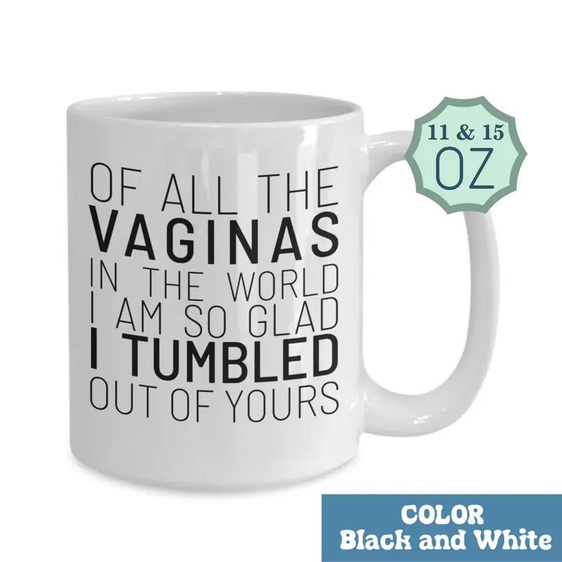 Funny Mother's Day Gift from Daughter - Hilarious Birthday & Christmas Mug for Mom, Perfect Mom Gift florida girl ceramic coffee