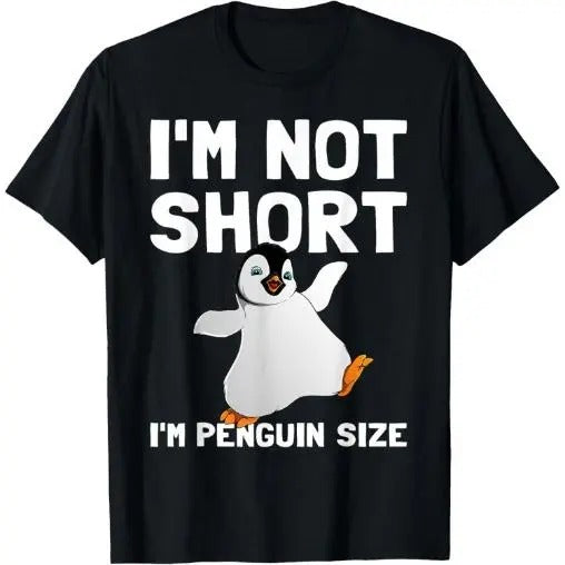 Funny Penguin Gift For Women Kids Men Penguin Bird Lover T-Shirt Made in USA