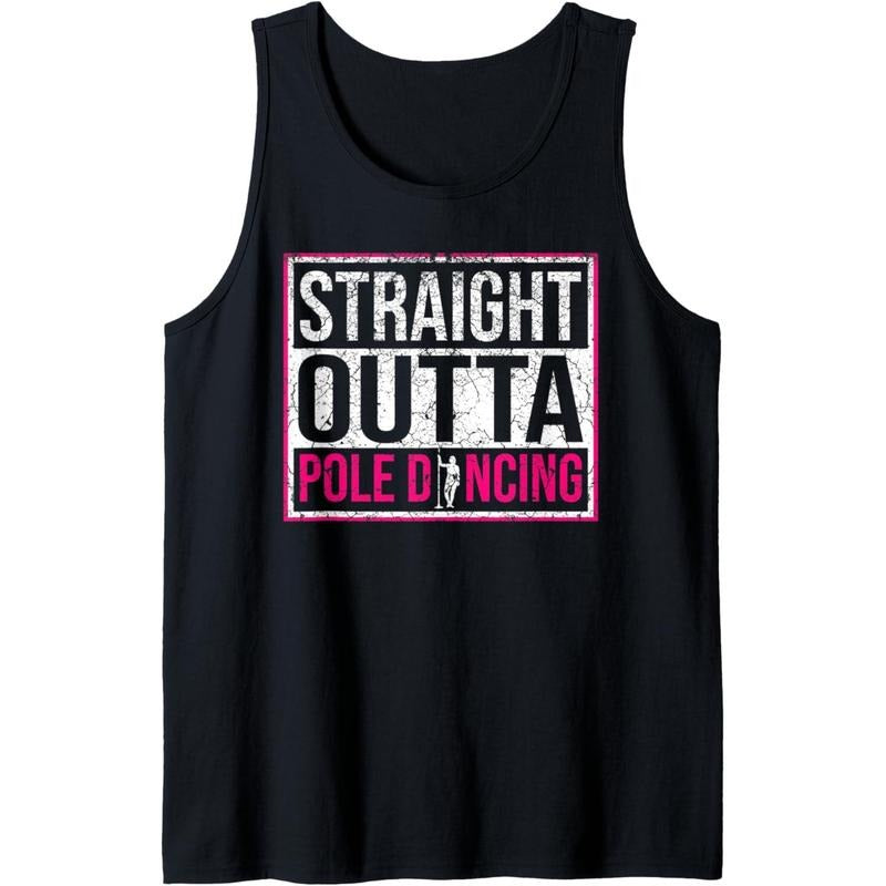 Funny Pole Dance Dancing Womens Pole Fitness Quote Workout Tank Top MADE IN USA T-Shirts, Hoodie, Sweatshirt | WearSparks.com