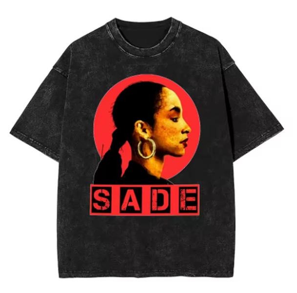 Funny Saded Washed T-Shirt Man Singer Music 90s Y2K Basic Casual T-Shirts Summer Breathable Trending Tee Shirt Oversized Tops