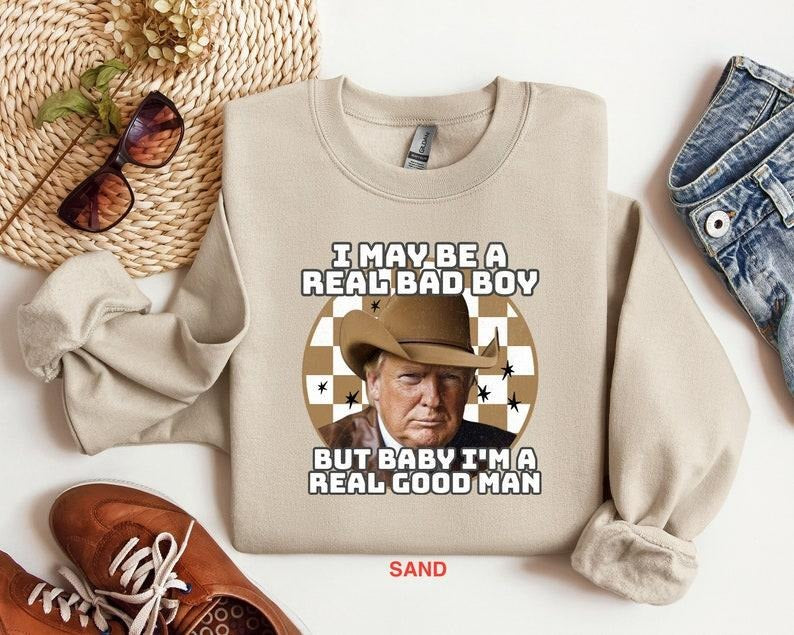 Funny Trump Shirt, Bad Boy Trump Shirt, Republican Shirt, Trump 2024 Shirt, Republican Shirt, Trump Shirt, President 2024 sweater