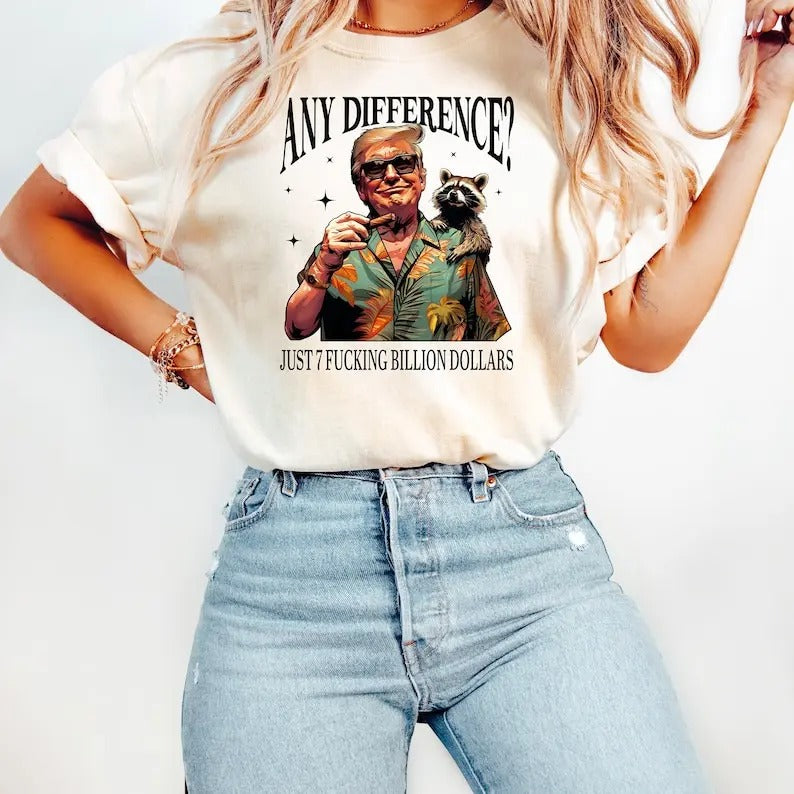 Funny Trump Shirt, Trump with Raccoon Shirt, Trump Gift, Trump Thug Life Shirt, Summer Trump Shirt, Trump 2024 Shirt