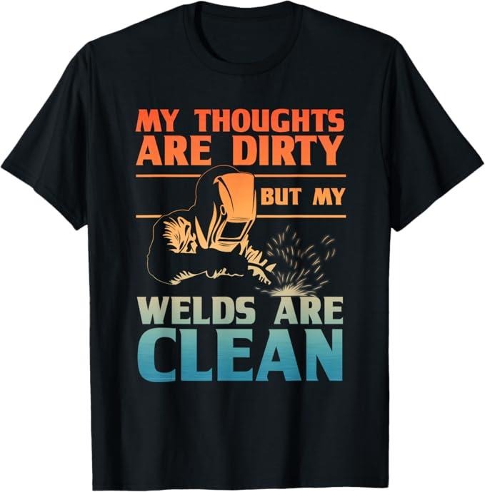 Funny Welder Shirt, Welder Gifts, Funny Welding Design For Men Women Weld Tool Welder Welding T-Shirt - Menswear Casual Cotton