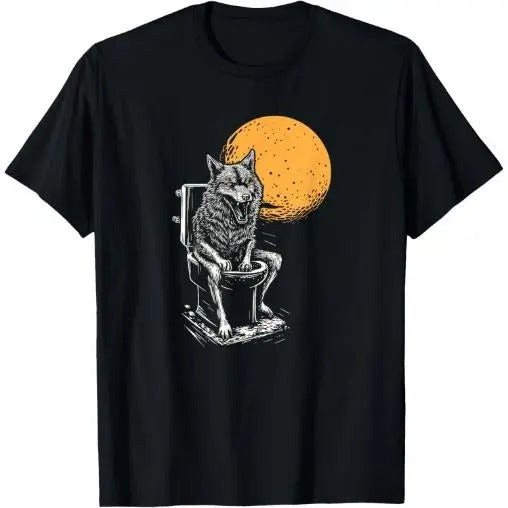 Funny Wolf Animal Wildlife Wolves - Wolf T-Shirt Made in USA