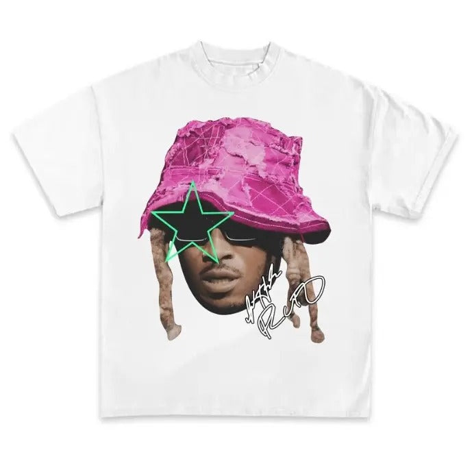 Future Contemporary Fashion Pink Bucket Tee