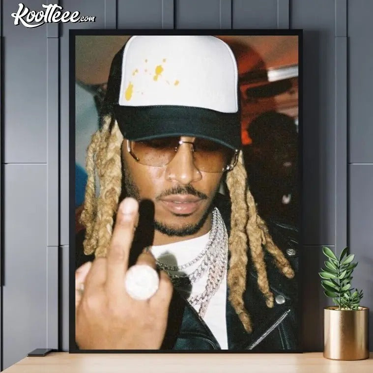 Future Rappere Poster, Wall Art, Gift For Fan