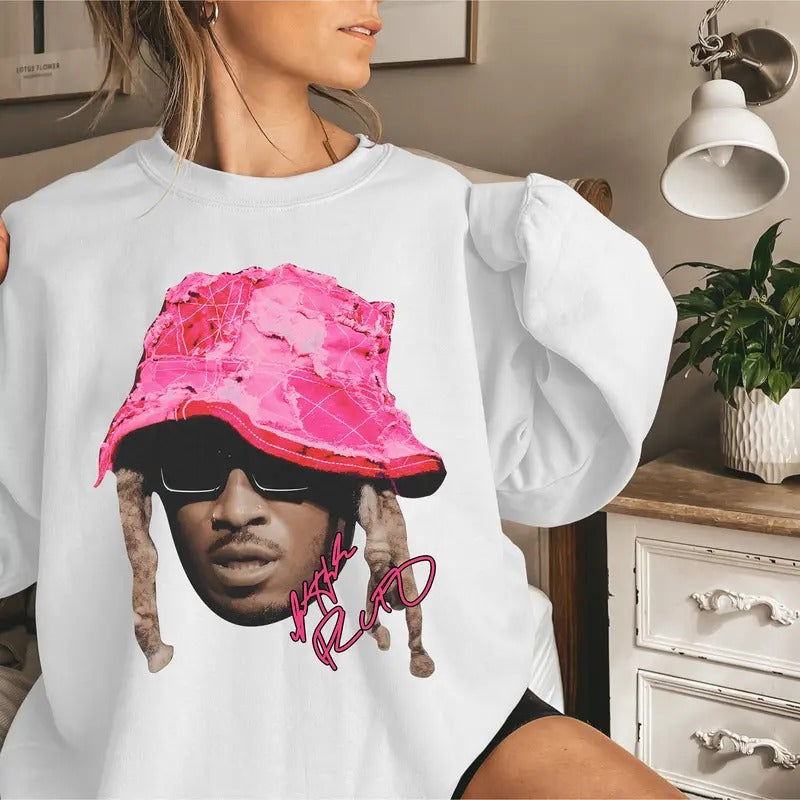 Futureee Big Face Pink Bucket Rap Sweatshirt