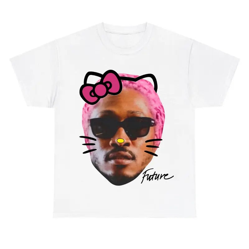 Futute Kittyy Pink Hair Shirt