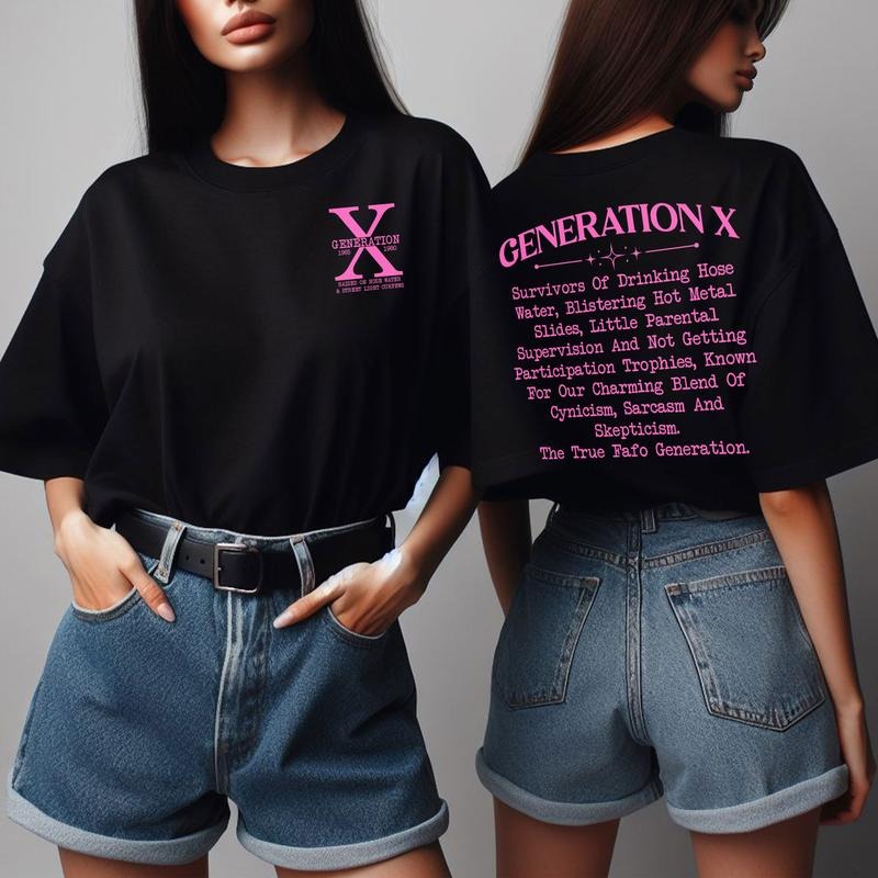 GEN X Raised On Hose Water & Neglect T shirts, Gen X T Shirts billabongshirts