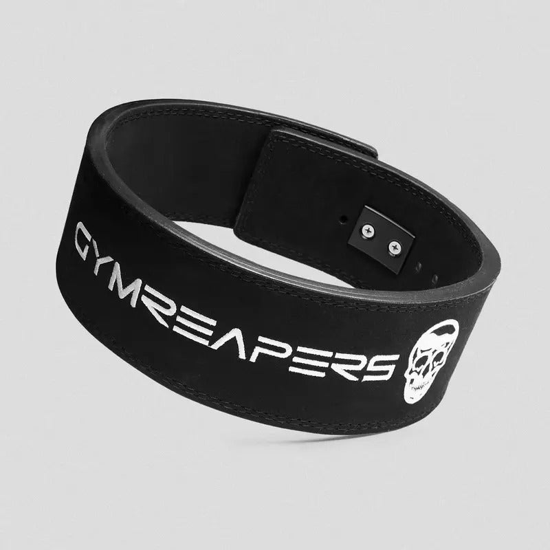 GYMREAPERS 10mm Lever Weightlifting Belt - Black, IPF, IPL, USPA, USAPL Approvedstyle{n002}2
