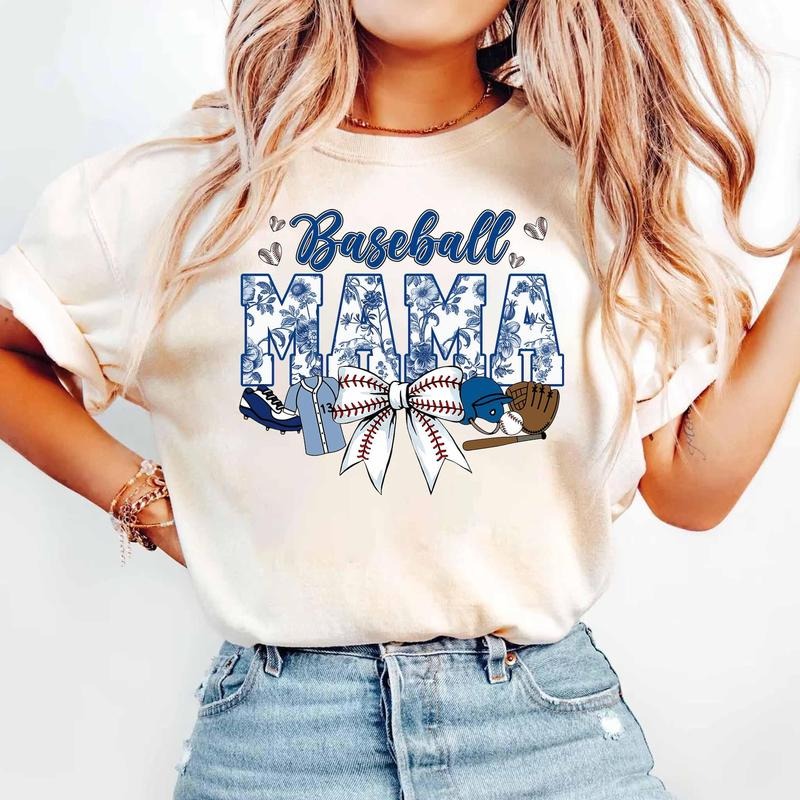 Game Day Baseball Mom Shirt, Perfect Mother's Day Gift, Mom Surprise Gift, Mother's Day Outfit