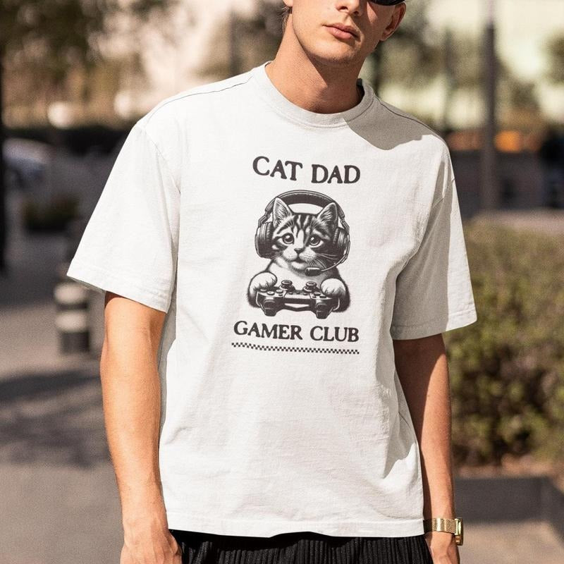 Gamer Gifts Gaming Gifts Gifts for Him Cat Dad Cat Dad Gifts Gifts for Gamer Gamer Boyfriend