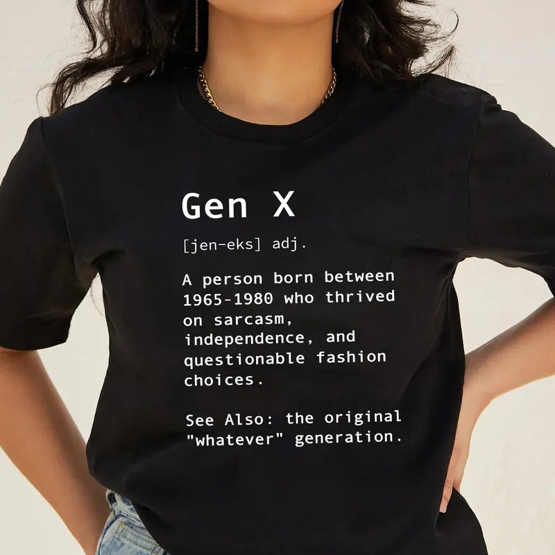 Gen X Funny Shirt, Generation X Shirt, Version Gen X Raised On Hose Water And Neglect Hoodie, Generation X T-shirt, Retro Vintage Gen X Shirt