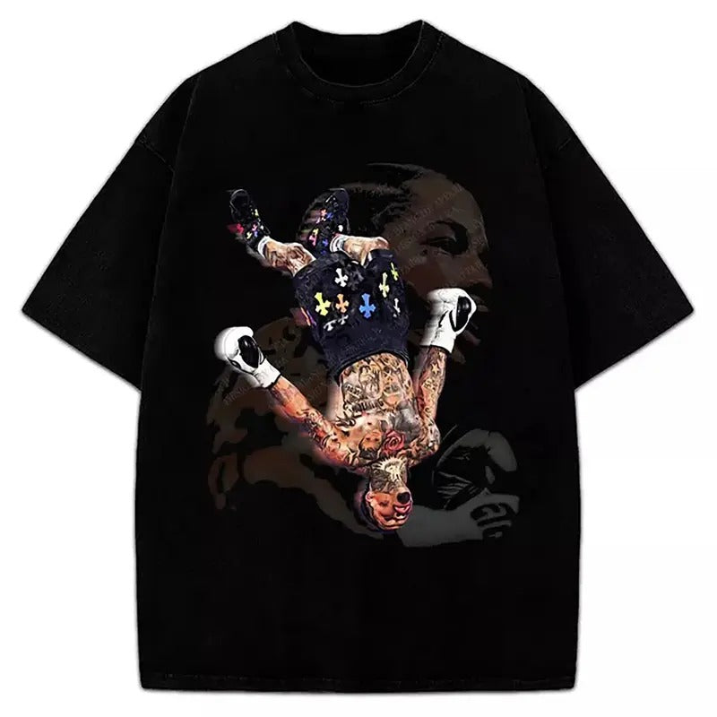 Gervonta Tank Davis Flip T-Shirt Tank Davis Boxing World Champion Custom GraphicT-SHIRT, UNISEX SHIRT, CREWNECK