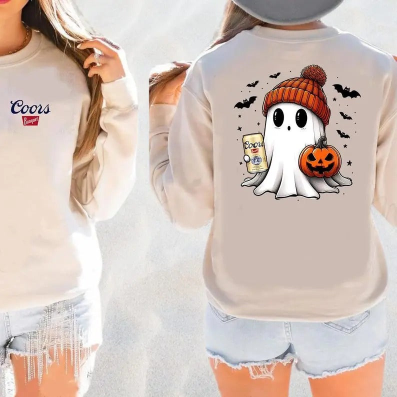 Ghost hold my beer, Favorite Beer, Halloween Season Gift, Holiday Gift Gift for friend, Hoodie Gift, Sweater Gift, T Shirt T-shirt, sweater and Hoodie