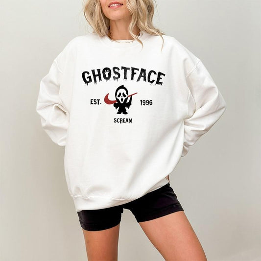 Ghostface Est 1996 Sweatshirt, Scream Movie Sweater, Ghostface Sweatshirt, Horror Movie Shirt, Horror Movie Characters Shirt, Killer Halloween Shirt