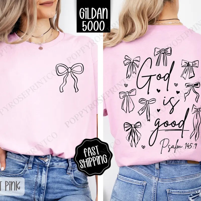 God Is Good Shirt Gildan, Religious Women's Tee, Religious Women's Tshirt Plus Size Christian Shirt