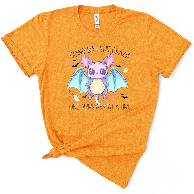 Going Bat Sh*t Crazy Funny Halloween Shirt
