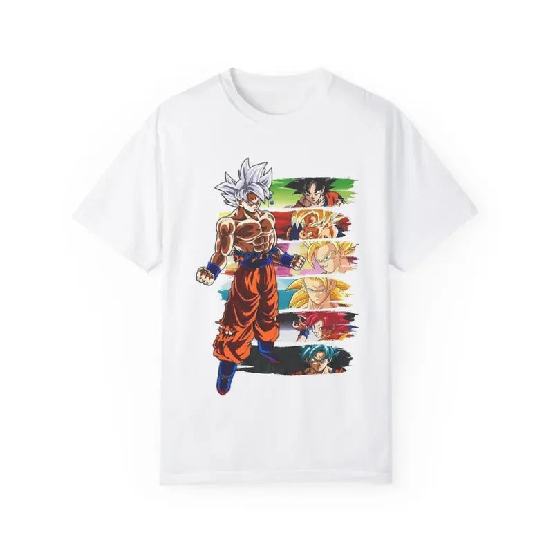 Goku Ultra Instinct T-Shirt, Saiyan Graphic Tee, Dragon Ball Z Vintage Shirt, Unisex Gift for Fans, Vintage Dragon Ball Z Shirt, Unisex T-Shirt, Gift Anime Fans