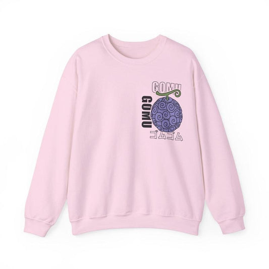 'Gomu Gomu' Devil Fruit One Piece Graphic Tee Anime Manga Inspired Mens Womens Unisex Clothing Cotton One Piece T-Shirt Menswear Top Classic Hoodie girlblackhoodie, Sweatshirt, Hoodie