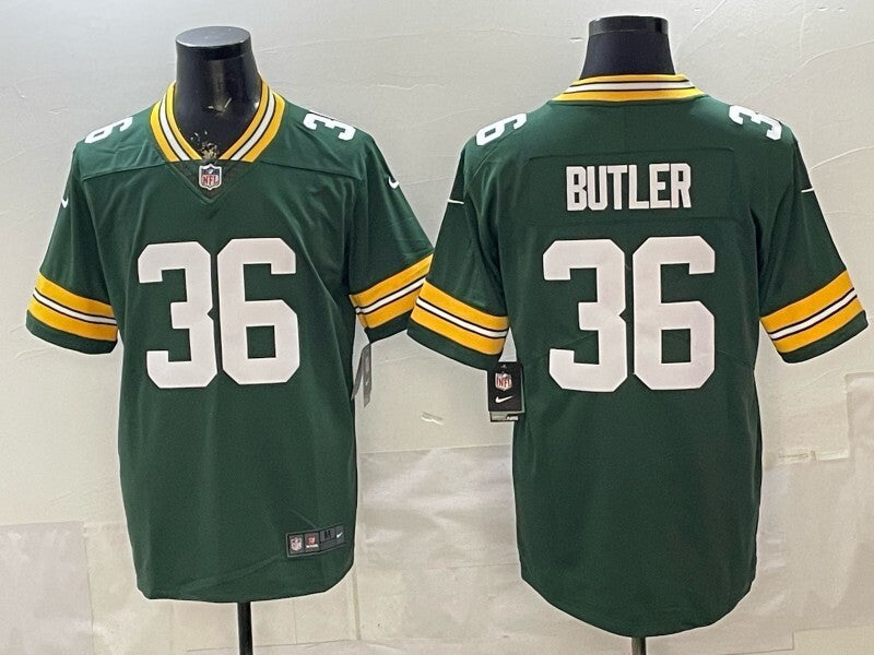 Green Bay Packers #36 LeRoy Butler Packers Adult