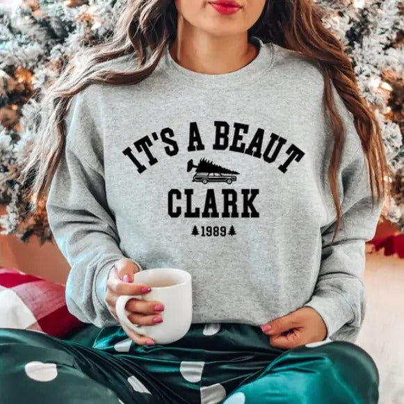 Griswold Christmas Shirt - It's A Beaut Clark Shirt - Funny Xmas Gift - Unisex Size - Pullover, Fabric Fabric Womenswear