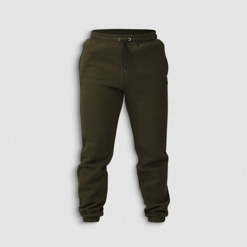 Gymreapers Phantom Joggers - OD Green, Ultra-Plush Fleece Interior, Relaxed Fit, Elastic Ankle Cuffs