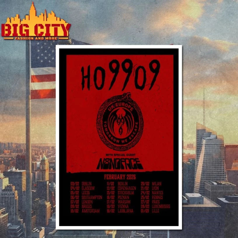 HORROR February 2026 Tour Poster shirt