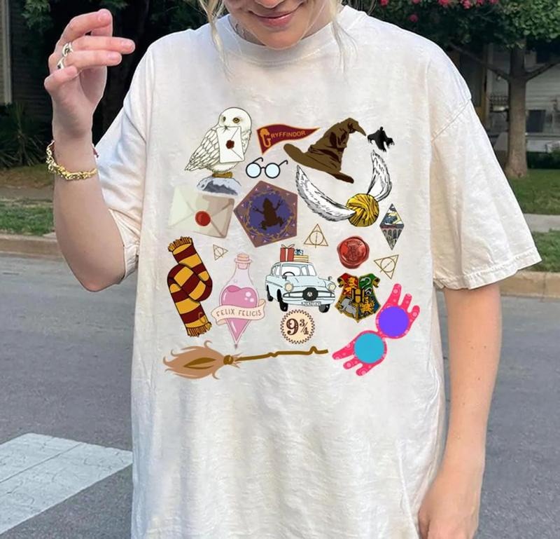 HP Wizard Tee Shirt, HP Inspired Sweatshirt, Wizard Lover Gift